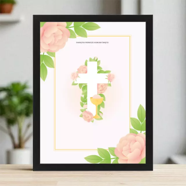 Plakaty 30cm x 40cm - Komunijna hostia