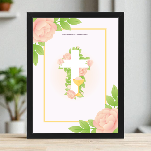 Plakaty 30cm x 40cm - Komunijna hostia