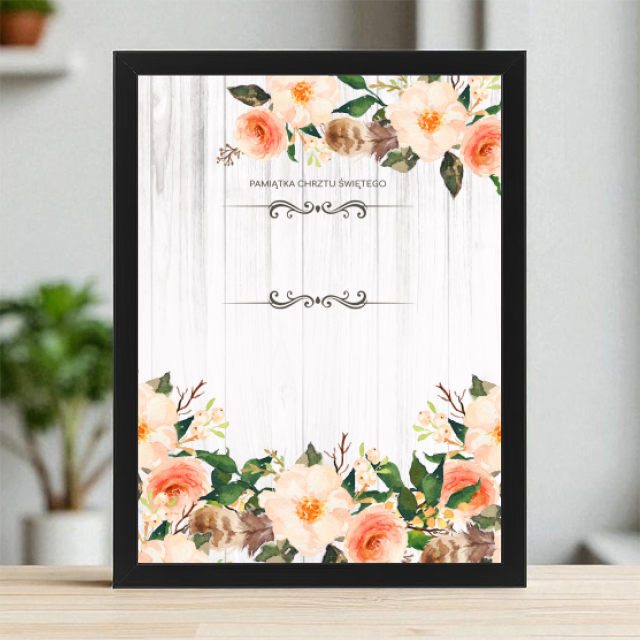 Plakaty 30cm x 40cm - Ogród dzikich róż