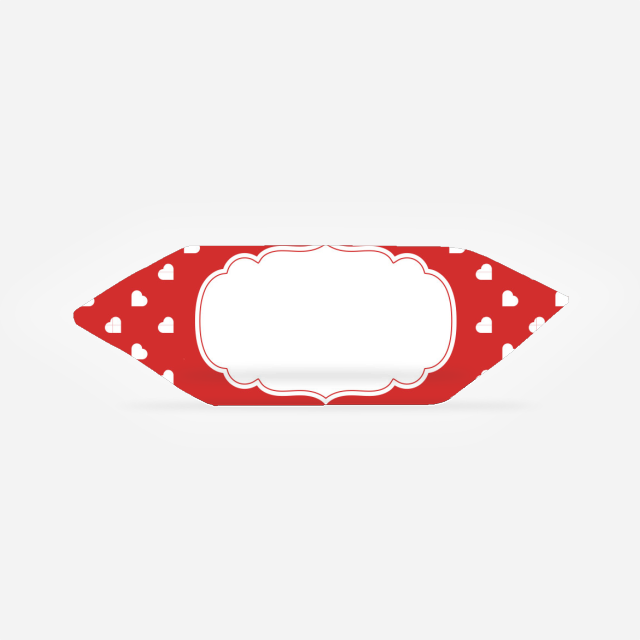 Krówki - krówkowe czerwone love 