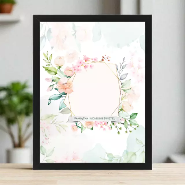 Plakaty 30cm x 40cm - Nastrojowy Komunijny ogród