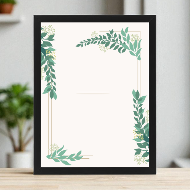 Plakaty 30cm x 40cm - Zielony wieniec
