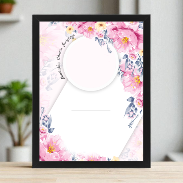 Plakaty 30cm x 40cm - Różowe kwiaty