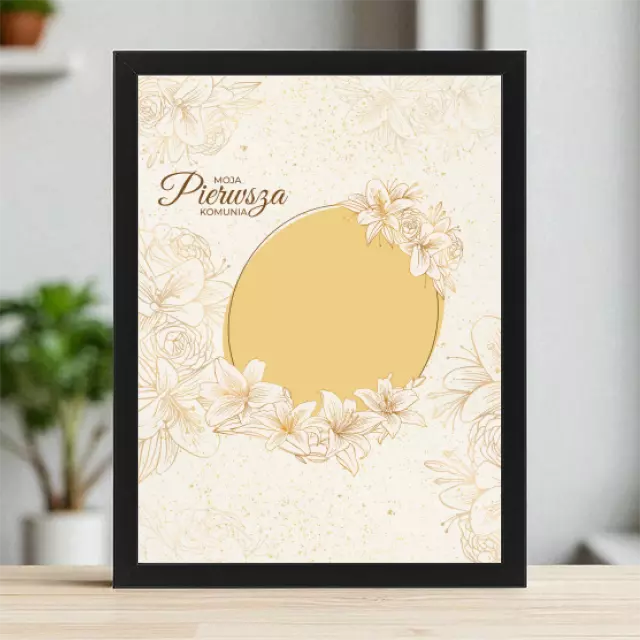 Plakaty 30cm x 40cm - Komunijne lilie