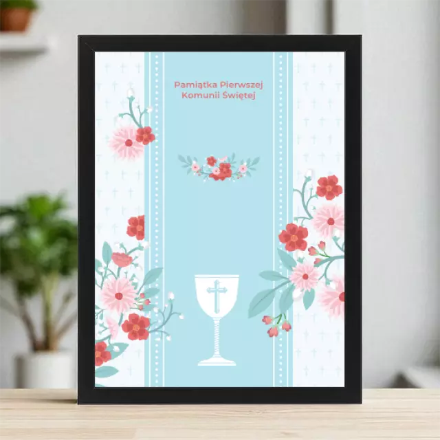 Plakaty 30cm x 40cm - Komunijny kielich