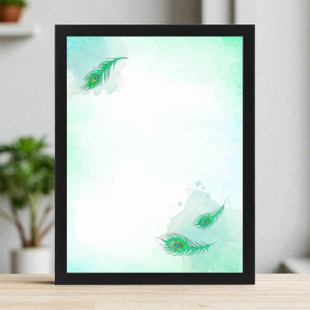 Plakaty 30cm x 40cm - Bajeczny paw