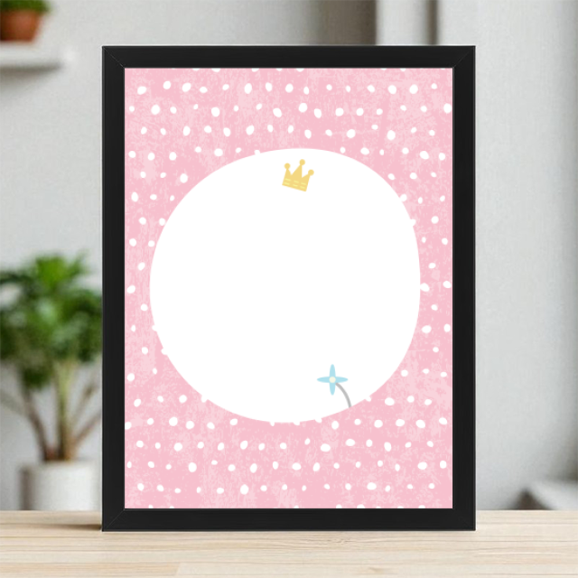 Plakaty 30cm x 40cm - Księżniczka 