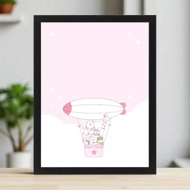 Plakaty 30cm x 40cm - Gwieździste różowe sny
