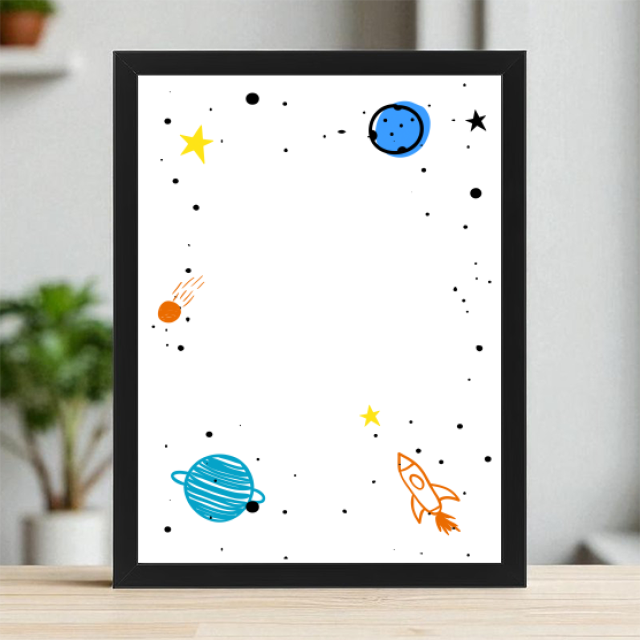 Plakaty 30cm x 40cm - Kosmiczna wyprawa