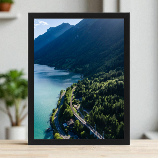Plakaty 30cm x 40cm - Błękitna autostrada
