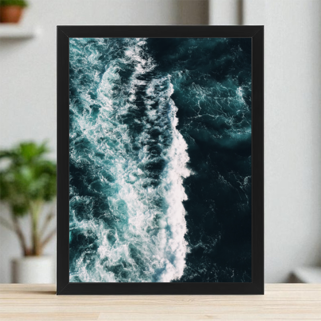Plakaty 30cm x 40cm - Fale oceaniczne
