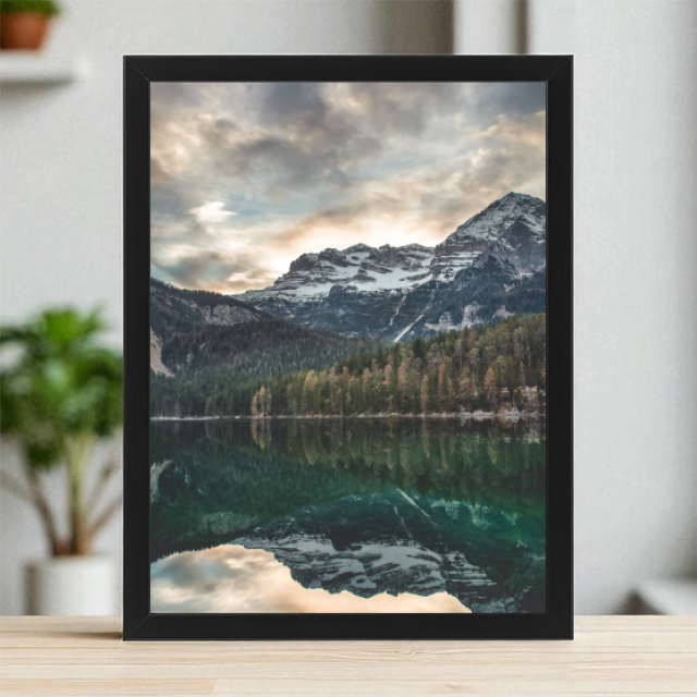 Plakaty 30cm x 40cm - Górskie jezioro