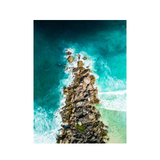 Plakaty 30cm x 40cm - Morskie skały