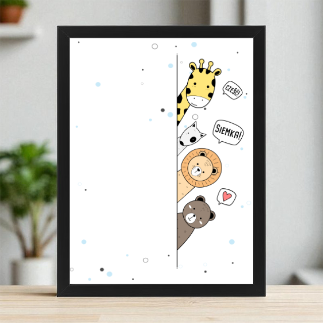 Plakaty 30cm x 40cm - Niebieska Ferajna