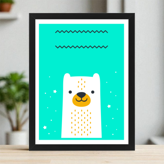 Plakaty 30cm x 40cm - Minimalistyczne zwierzaki