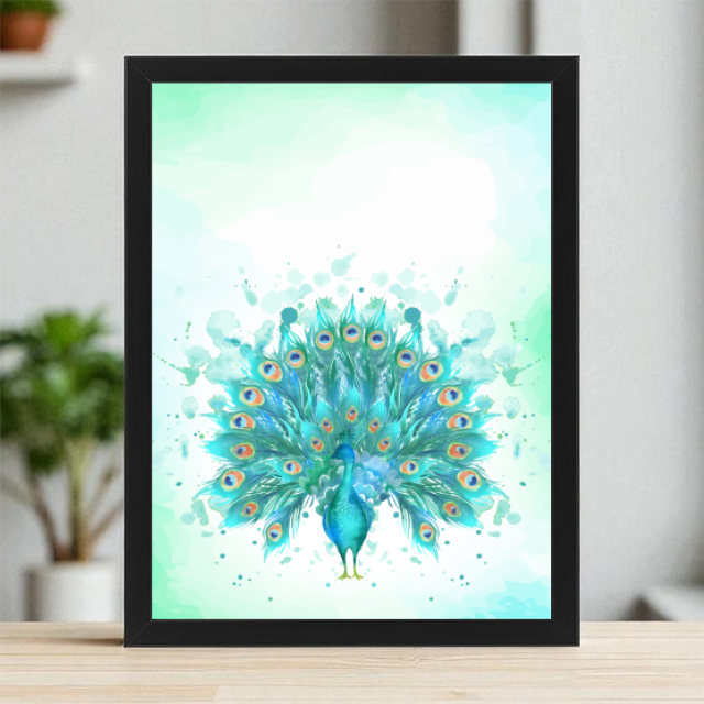 Plakaty 30cm x 40cm - Bajeczny paw