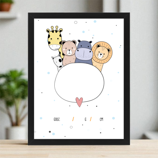 Plakaty 30cm x 40cm - Niebieska Ferajna