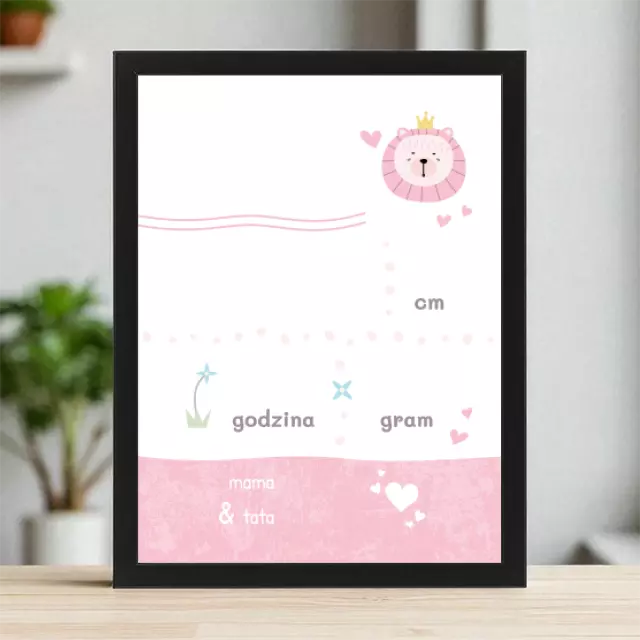 Plakaty 30cm x 40cm - Księżniczka 