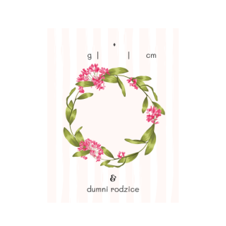 Plakaty 30cm x 40cm - Różowe kwiaty
