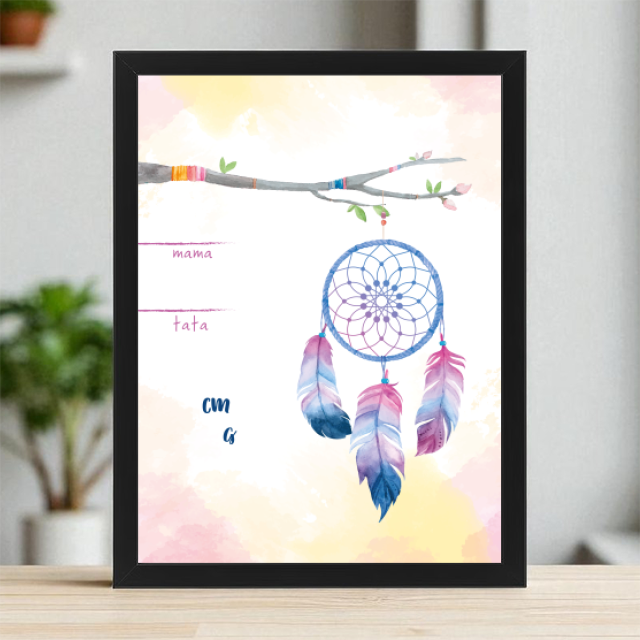 Plakaty 30cm x 40cm - Kolorowe sny