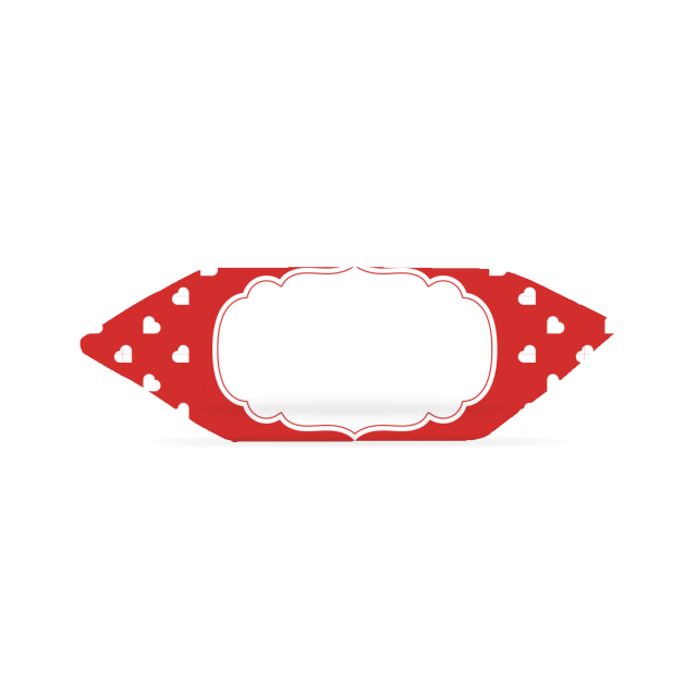 Krówki - krówkowe czerwone love 