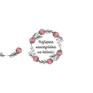 Kubki personalizowane - Najlepsza nauczycielka 