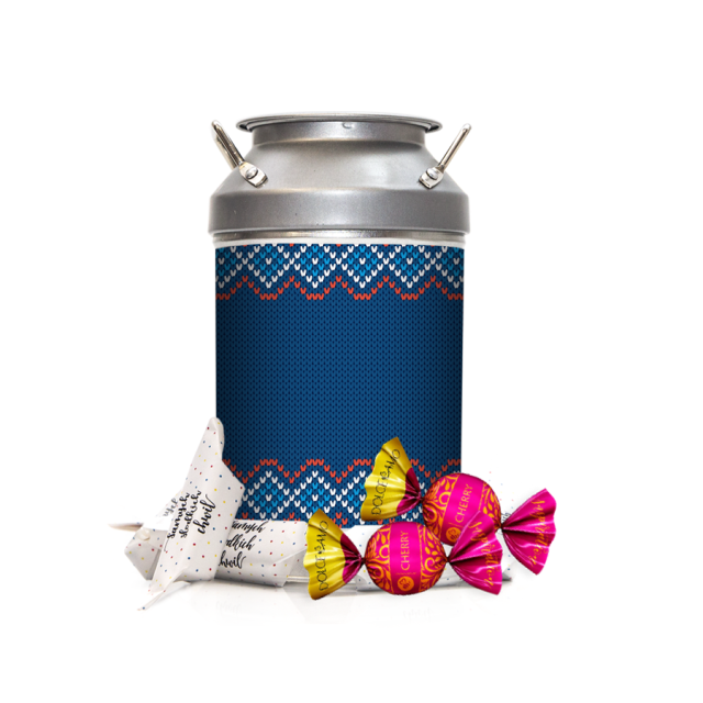 Krówki w kance - Świąteczny sweterek