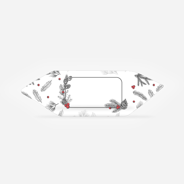 Krówki - Leśne gałązki z żurawiną