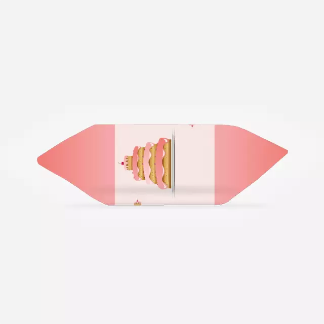 Krówki - Tort różowy