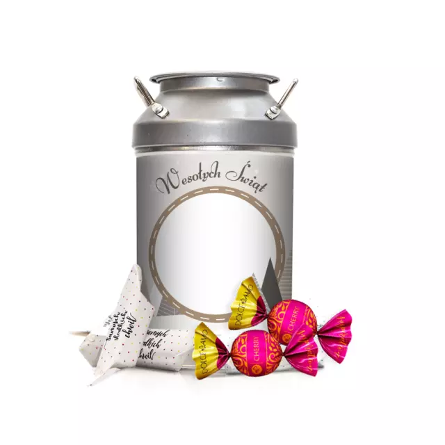 Krówki w kance - Ośnieżony las