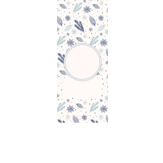 Torebki na cukierki - Zimowy nastrój (5 szt)