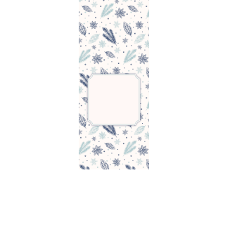 Torebki na cukierki - Zimowy nastrój (5 szt)