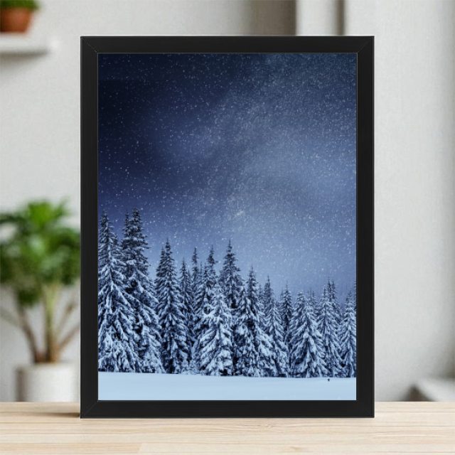 Plakaty 30cm x 40cm - Mroźna noc