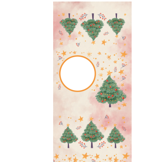 Słodkie pudełka - Choinka i gwiazdki