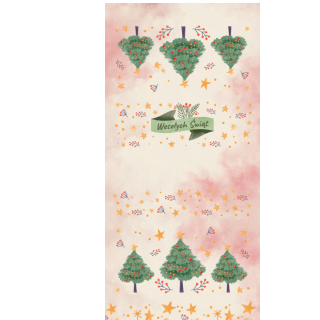 Słodkie pudełka - Choinka i gwiazdki