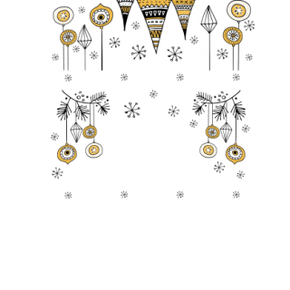 Czekolady - Rysunkowe choinki