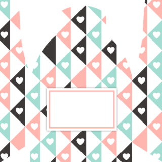 Słodkie kuferki - Geometryczny 