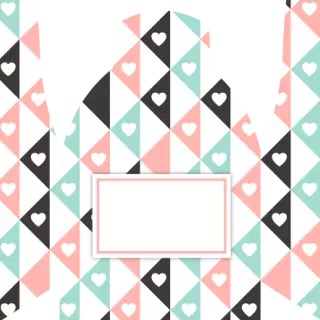 Słodkie kuferki - Geometryczny 