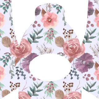 Słodkie kuferki - Malowane kwiaty