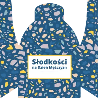 Słodkie kuferki - Niebieskie kafelki