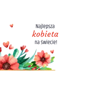 Kubki personalizowane - Najlepsza kobieta na świecie!