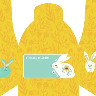 Słodkie kuferki - Śpiące zajączki