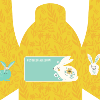 Słodkie kuferki - Śpiące zajączki