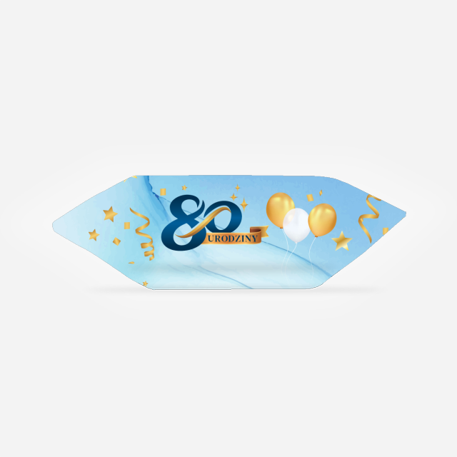 Krówki - 80-te urodziny - Niebieski
