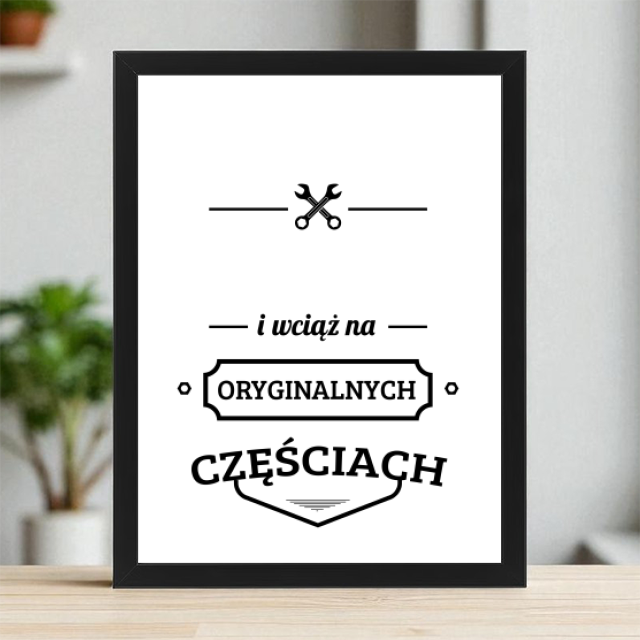 Plakaty 30cm x 40cm - Oryginalne części
