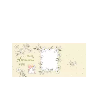 Pudełka na ciasto<br /><small>3 szt.</small> - Zielone kwiaty i aniołki