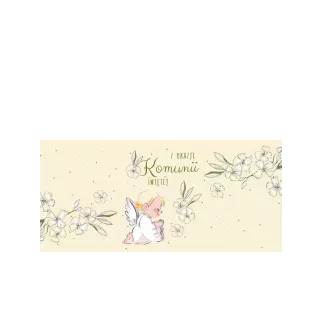 Pudełka na ciasto<br /><small>3 szt.</small> - Zielone kwiaty i aniołki