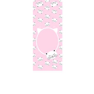 Torebki na cukierki - Różowe kotki (5 szt)