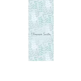 Torebki na cukierki - Niebieskie listki (5 szt)