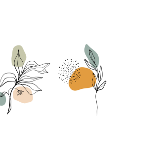 Kubki personalizowane - Minimalistyczne kwiaty